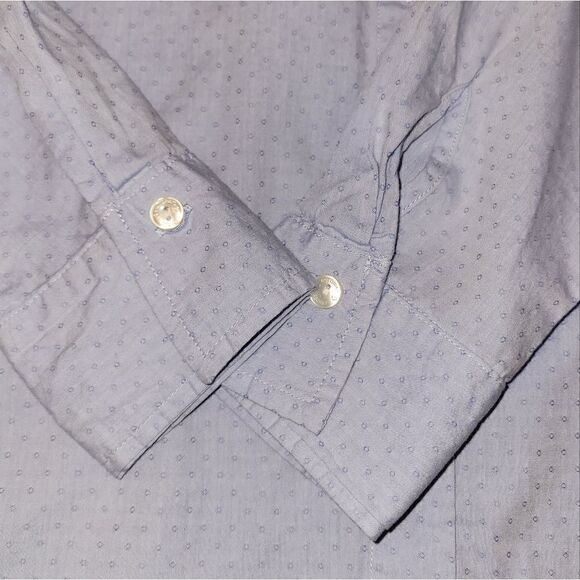 Victoria's Secret Blue Button Down/Up Longsleeve Nightgown Pajam Night Shirt XS - Picture 10 of 11